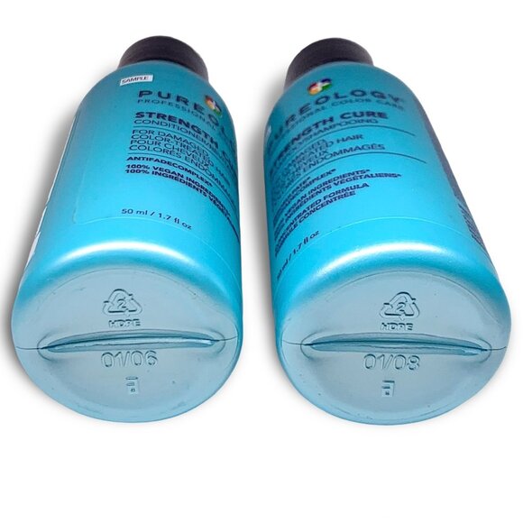 Pureology—Strength Cure Shampoo & Conditioner Sample Set (50mL ea) *New* - Picture 4 of 7